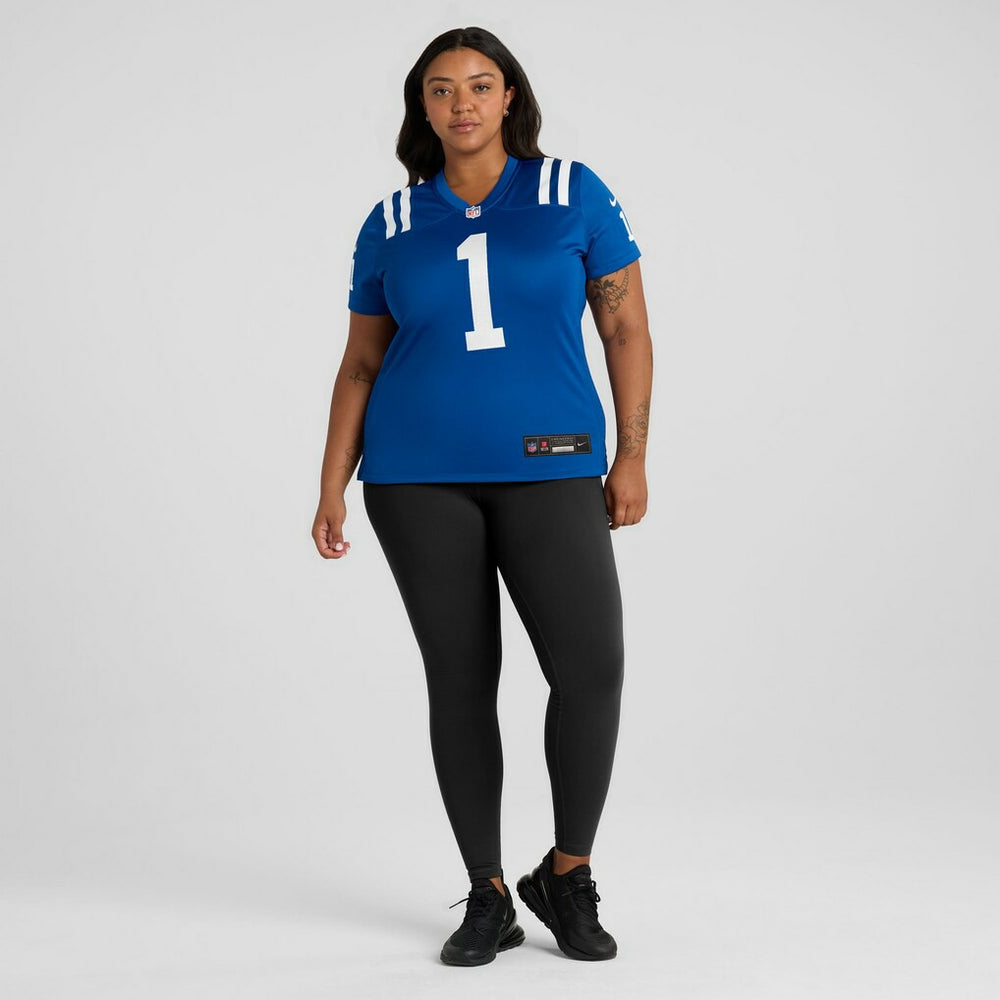 Ahmad Sauce Gardner Indianapolis Colts Women's Team Game Jersey - Royal - Nike