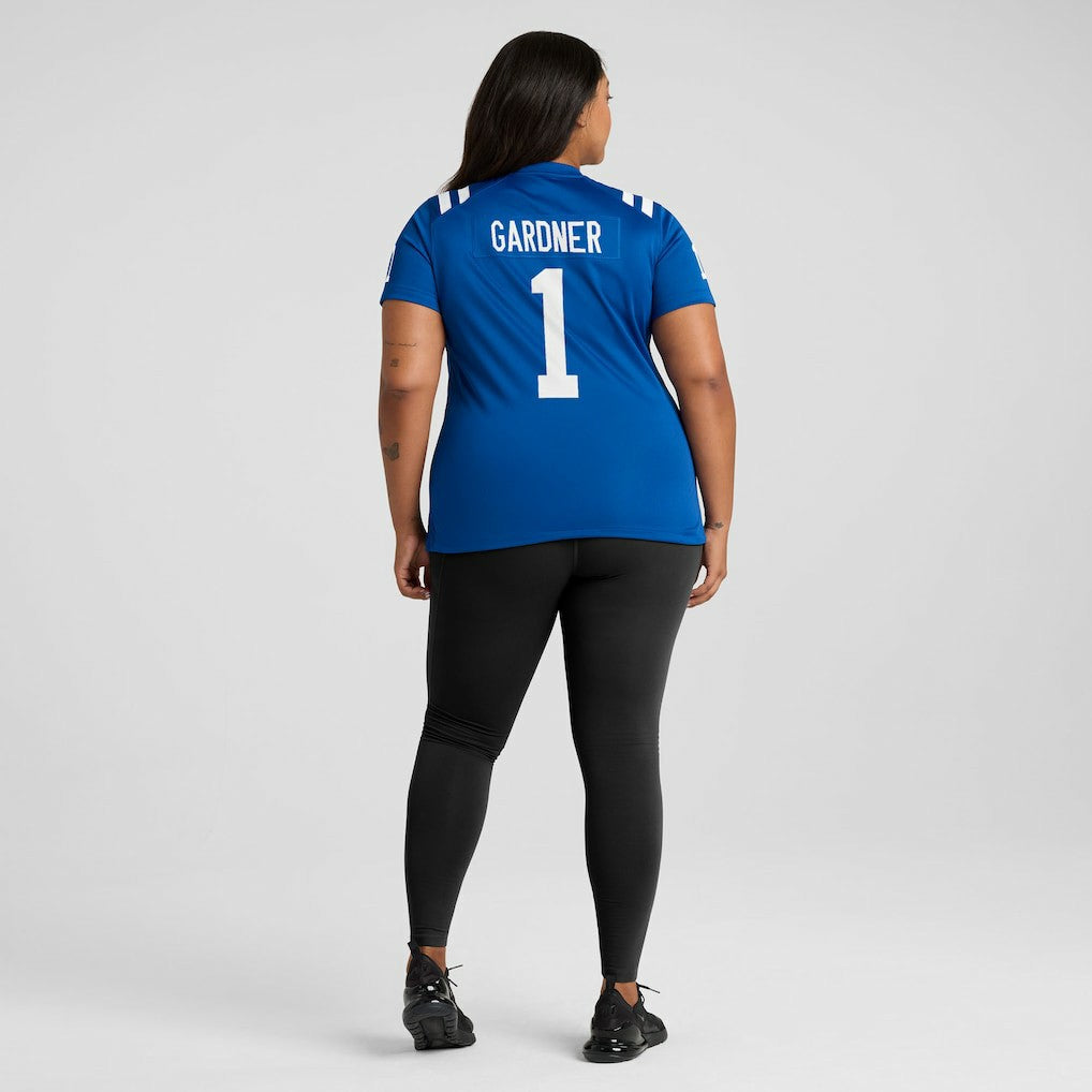 Ahmad Sauce Gardner Indianapolis Colts Women's Team Game Jersey - Royal - Nike