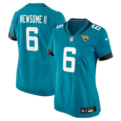 Greg Newsome II Jacksonville Jaguars Women's Team Game Jersey - Teal - Nike