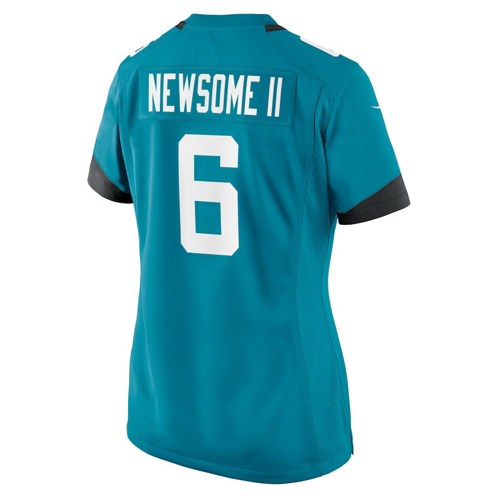 Greg Newsome II Jacksonville Jaguars Women's Team Game Jersey - Teal - Nike
