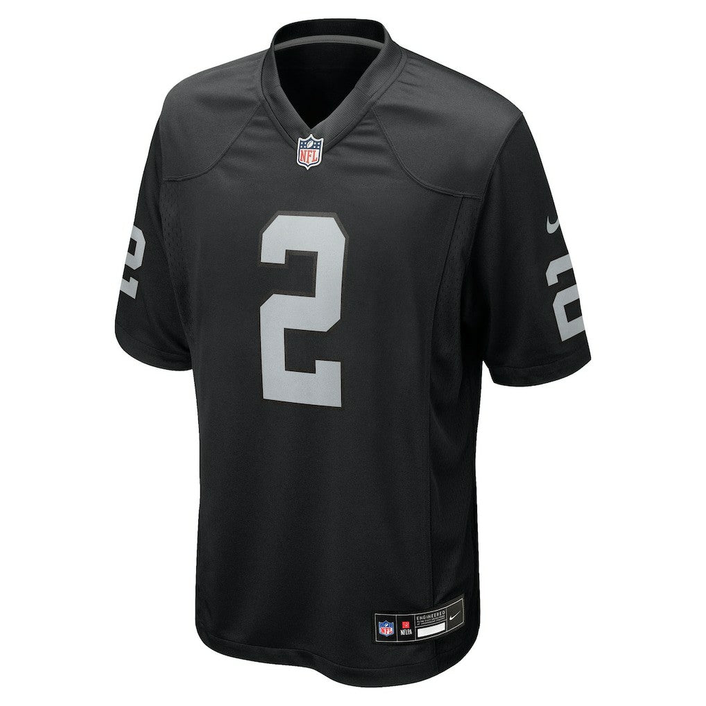 Ashton Jeanty Las Vegas Raiders 2025 NFL Draft First Round Pick Game Jersey - Black - Nike