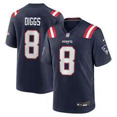 Stefon Diggs New England Patriots Game Jersey - Navy - Nike