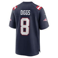 Stefon Diggs New England Patriots Game Jersey - Navy - Nike