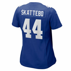 Cam Skattebo New York Giants Women's Team Game Player Jersey - Royal - Nike