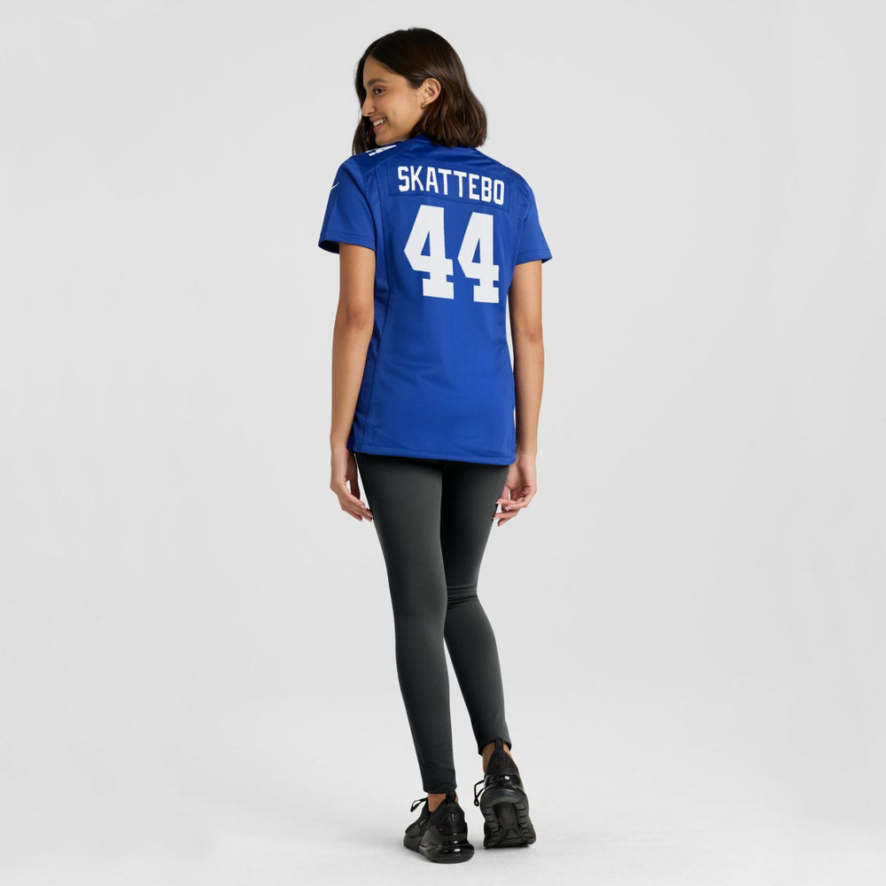 Cam Skattebo New York Giants Women's Team Game Player Jersey - Royal - Nike