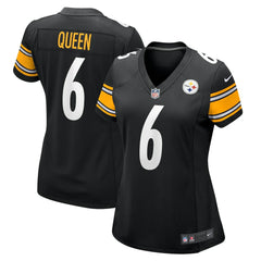 Patrick Queen Pittsburgh Steelers Women's Game Player Jersey - Black - Nike