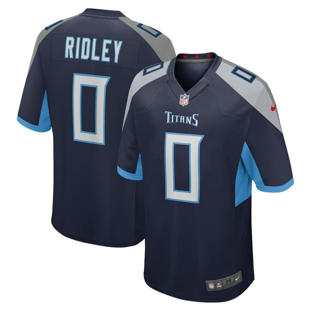 Calvin Ridley Tennessee Titans Game Player Jersey - Navy - Nike