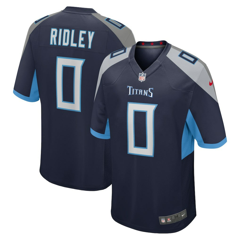 Calvin Ridley Tennessee Titans Game Player Jersey - Navy - Nike