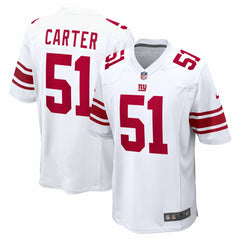 Abdul Carter New York Giants First Round Pick Game Jersey - White - Nike