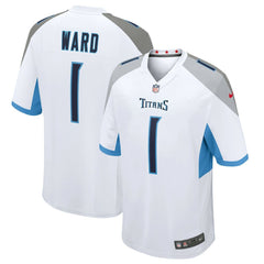 Cameron Ward Tennessee Titans 2025 NFL Draft First Round Pick Game Jersey - White - Nike