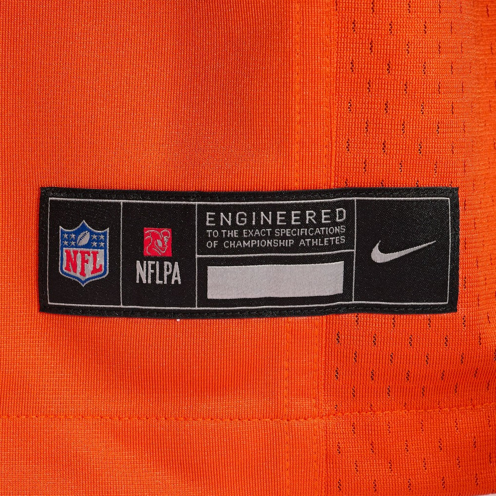 Caleb Williams Chicago Bears Alternate Player Game Jersey - Orange - Nike