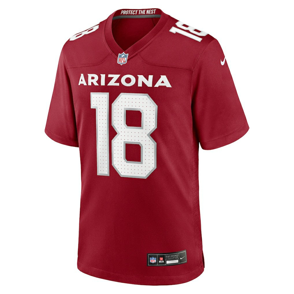 Marvin Harrison Jr. Arizona Cardinals Player Game Jersey - Cardinal - Nike