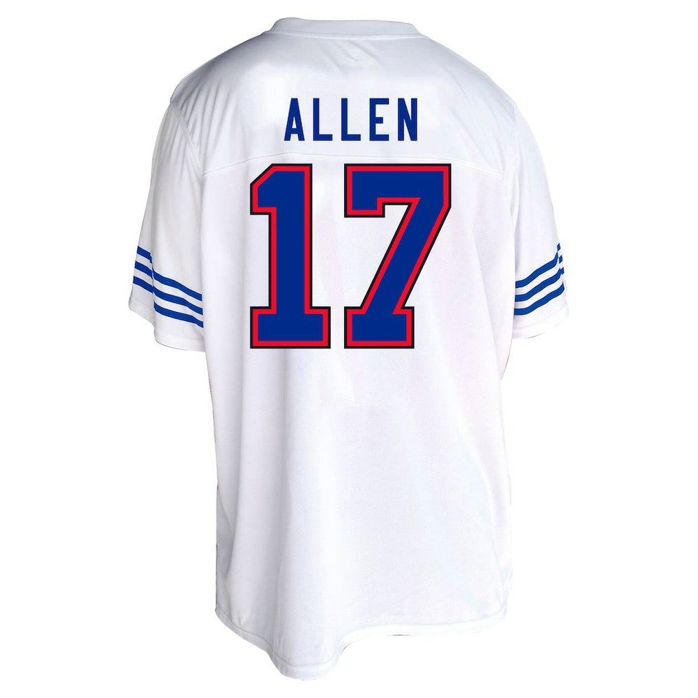 Josh Allen Buffalo Bills Women's Plus Size Fashion Jersey - White - Fanatics
