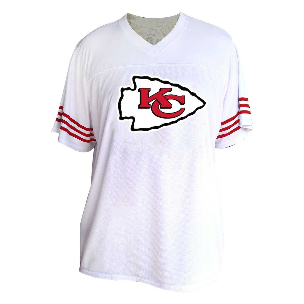 Patrick Mahomes Kansas City Chiefs Women's Plus Size Fashion Jersey - White - Fanatics