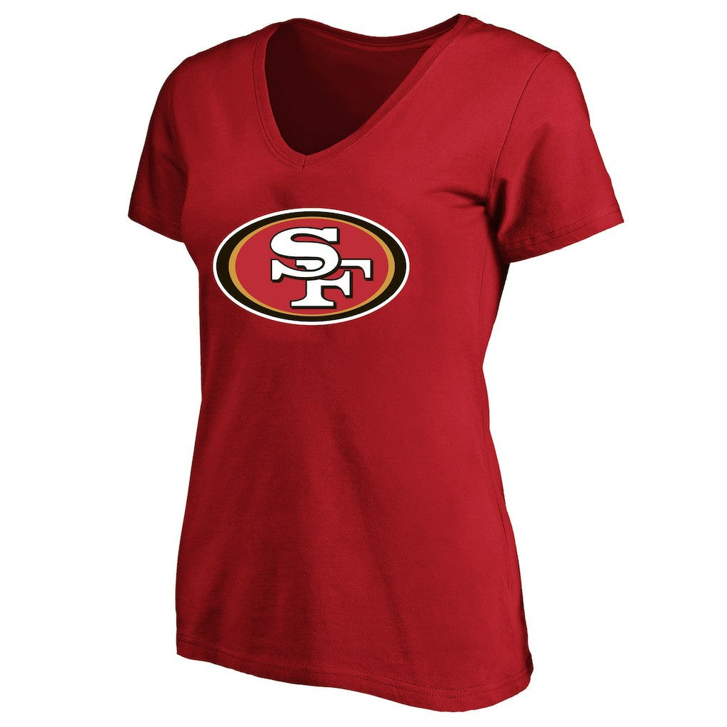 Brock Purdy San Francisco 49ers Women's Plus Size Fair Catch Name & Number Scoop Neck T-Shirt - Scarlet - NFL