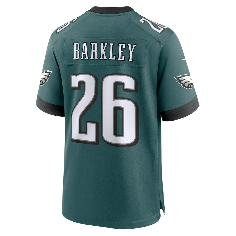 Saquon Barkley Philadelphia Eagles Game Player Jersey - Midnight Green - Nike