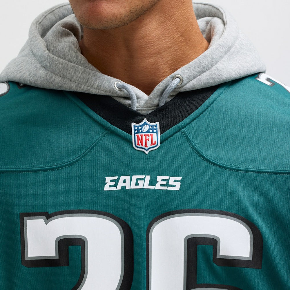 Saquon Barkley Philadelphia Eagles Game Player Jersey - Midnight Green - Nike
