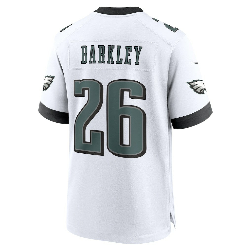 Saquon Barkley Philadelphia Eagles Game Jersey - White - Nike
