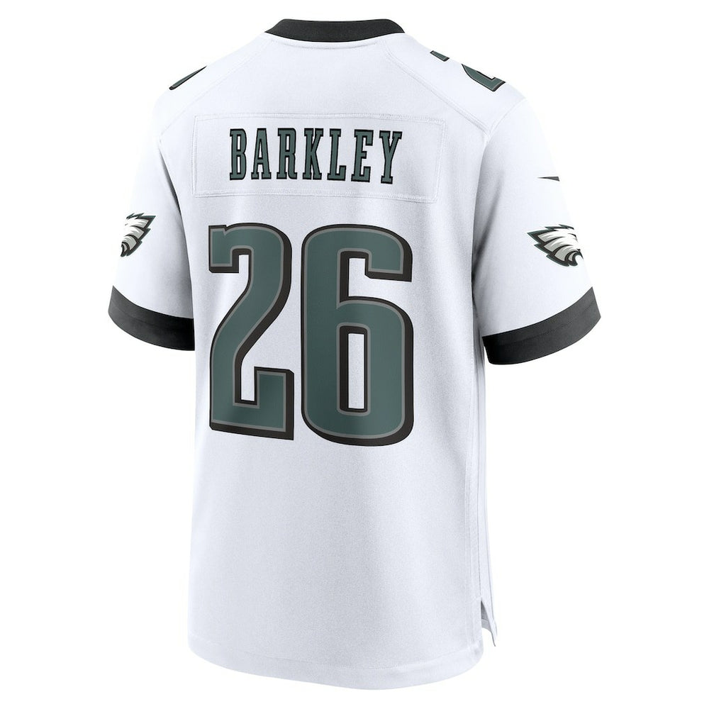 Saquon Barkley Philadelphia Eagles Game Jersey - White - Nike