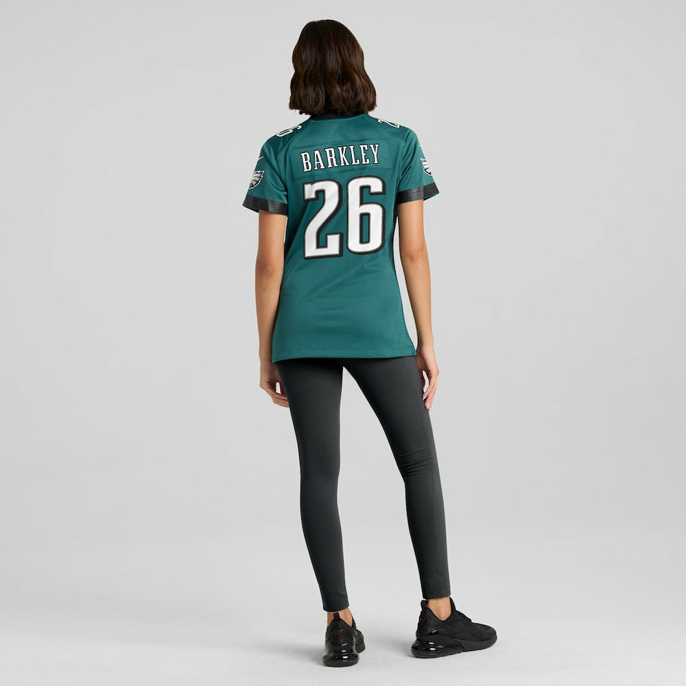 Saquon Barkley Philadelphia Eagles Women's Game Player Jersey - Midnight Green - Nike