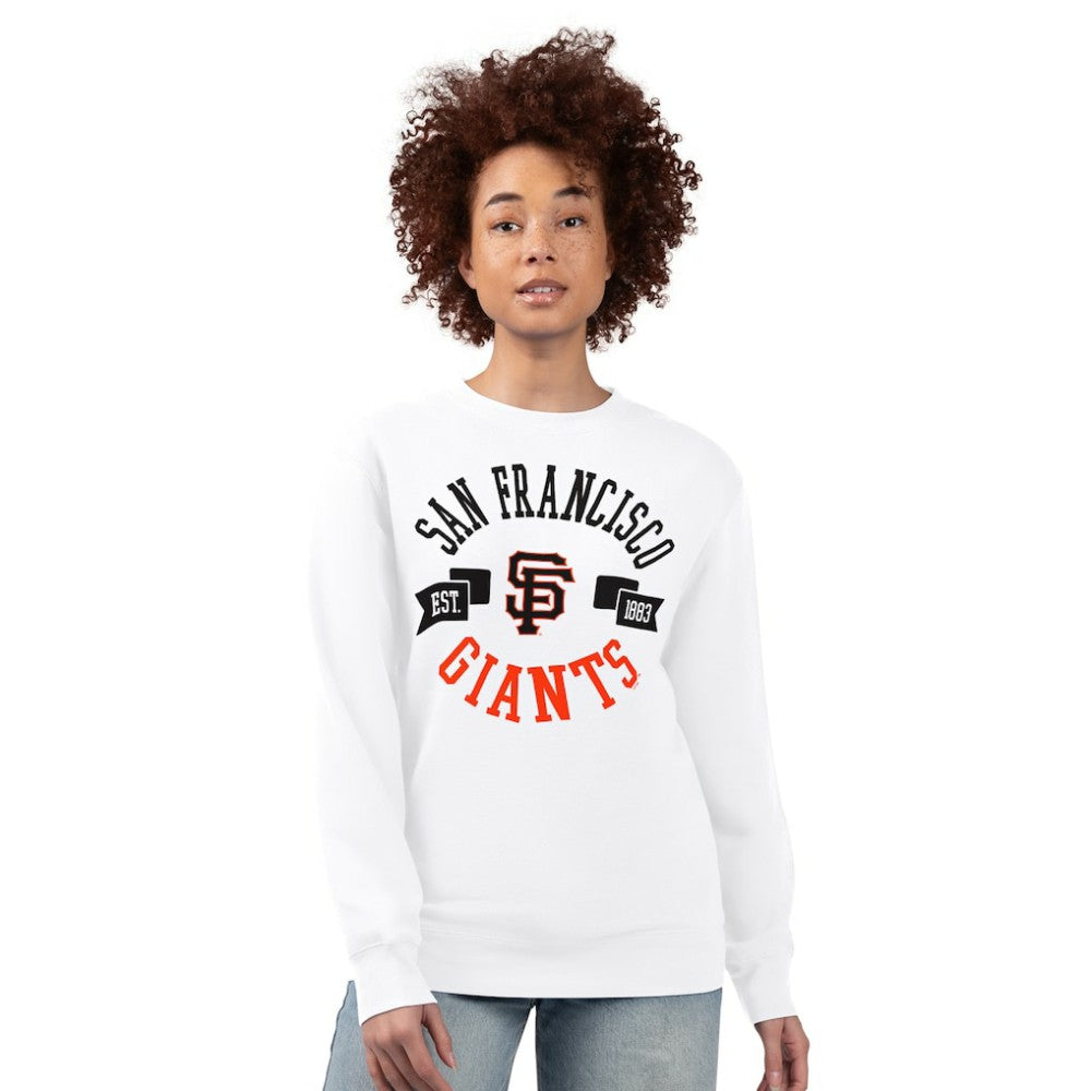 San Francisco Giants G-III 4Her by Carl Banks Women's Team Logo Fleece Pullover Sweatshirt Near Me