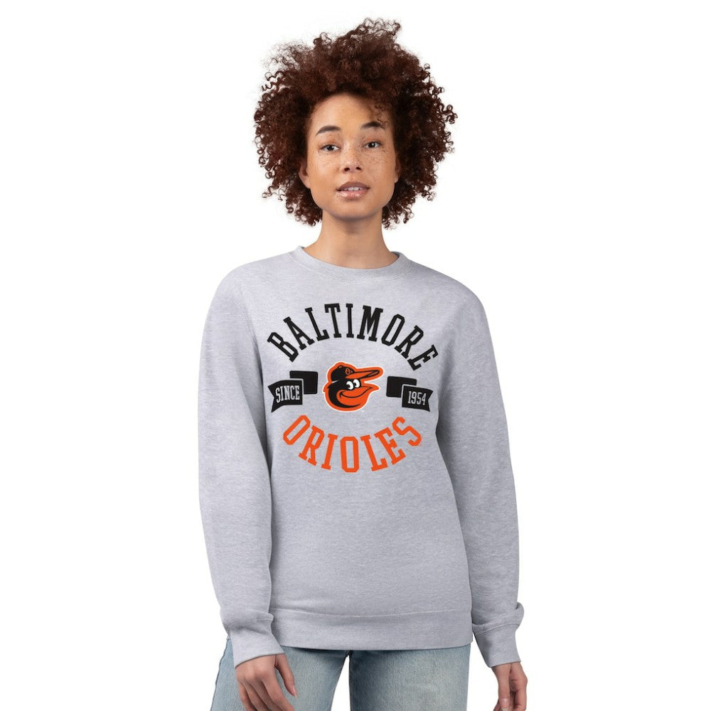 Baltimore Orioles G-III 4Her by Carl Banks Women's Team Logo Fleece Pullover Sweatshirt Near Me