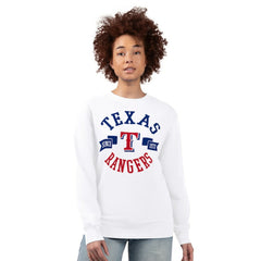 Texas Rangers G-III 4Her by Carl Banks Women's Team Logo Fleece Pullover Sweatshirt Near Me