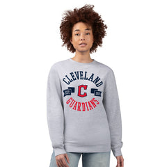 Cleveland Guardians G-III 4Her by Carl Banks Women's Team Logo Fleece Pullover Sweatshirt for sale