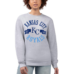 Kansas City Royals G-III 4Her by Carl Banks Women's Team Logo Fleece Pullover Sweatshirt Online