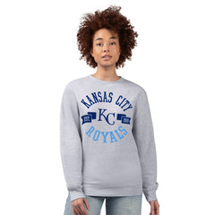 Kansas City Royals G-III 4Her by Carl Banks Women's Team Logo Fleece Pullover Sweatshirt Online