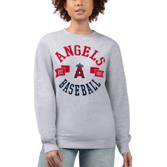 Los Angeles Angels G-III 4Her by Carl Banks Women's Team Logo Fleece Pullover Sweatshirt Near Me