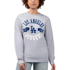 Los Angeles Dodgers G-III 4Her by Carl Banks Women's Team Logo Fleece Pullover Sweatshirt Near Me