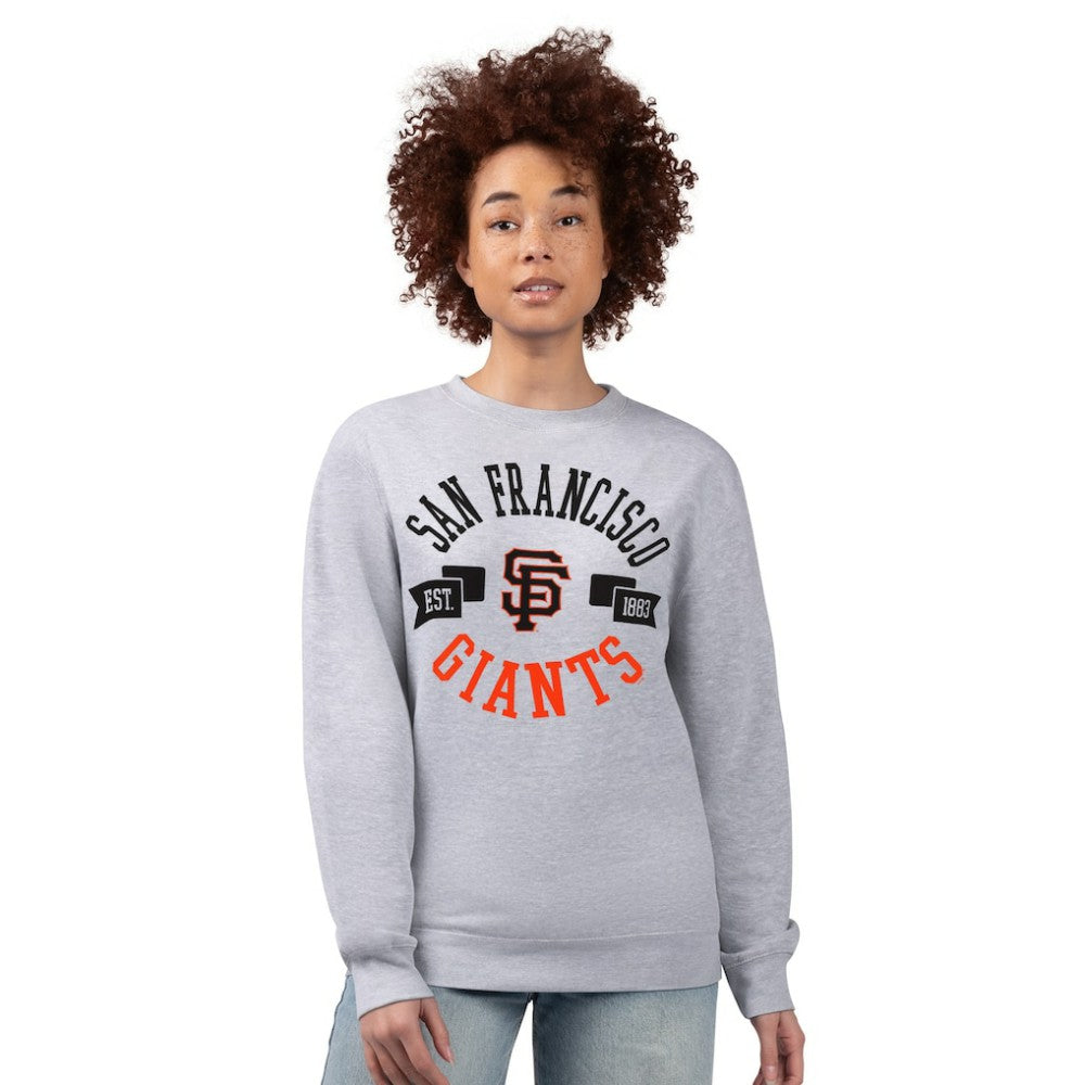 San Francisco Giants G-III 4Her by Carl Banks Women's Team Logo Fleece Pullover Sweatshirt Near Me