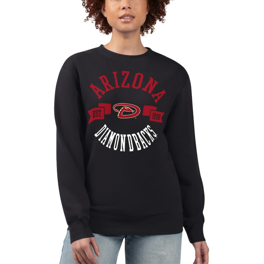 Arizona Diamondbacks G-III 4Her by Carl Banks Women's Team Logo Fleece Pullover Sweatshirt Near Me