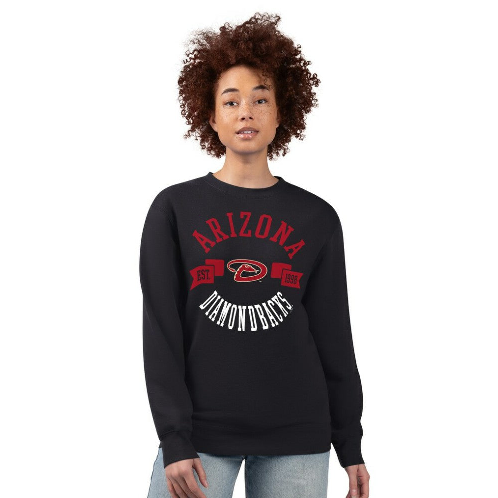 Arizona Diamondbacks G-III 4Her by Carl Banks Women's Team Logo Fleece Pullover Sweatshirt Near Me