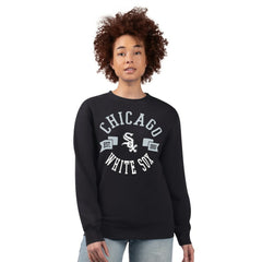 Chicago White Sox G-III 4Her by Carl Banks Women's Team Logo Fleece Pullover Sweatshirt Outlet