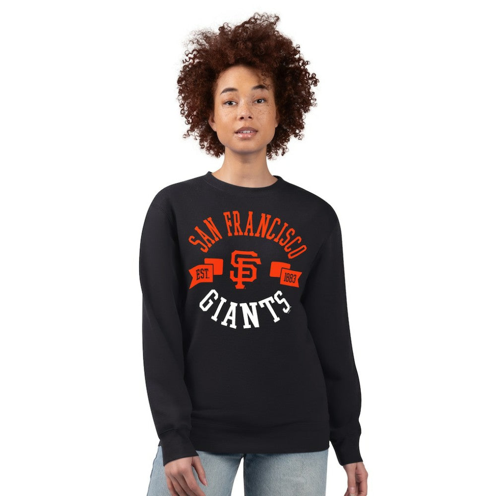 San Francisco Giants G-III 4Her by Carl Banks Women's Team Logo Fleece Pullover Sweatshirt Online