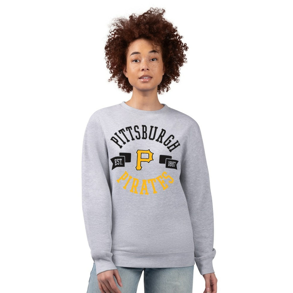 Pittsburgh Pirates G-III 4Her by Carl Banks Women's Team Logo Fleece Pullover Sweatshirt Near Me