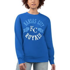Kansas City Royals G-III 4Her by Carl Banks Women's Team Logo Fleece Pullover Sweatshirt Near Me