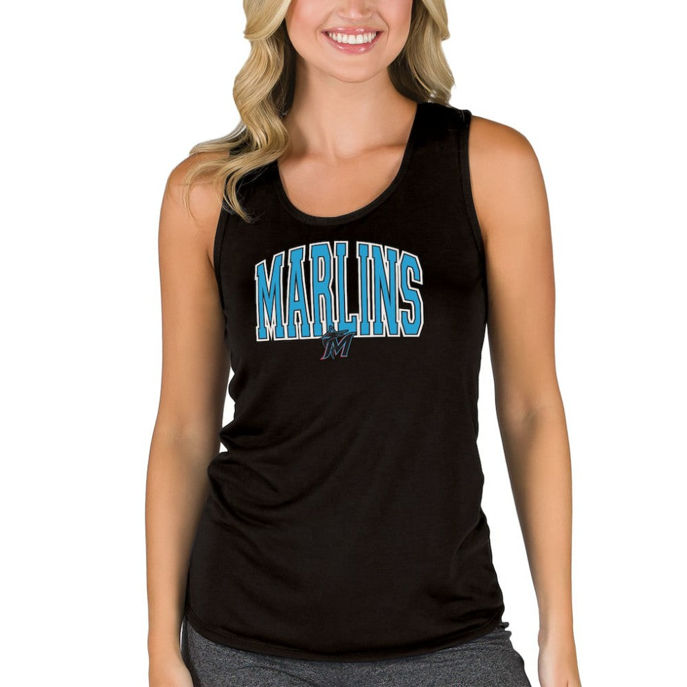 Miami Marlins Concepts Sport Women's Marathon Racerback Tank Top Online
