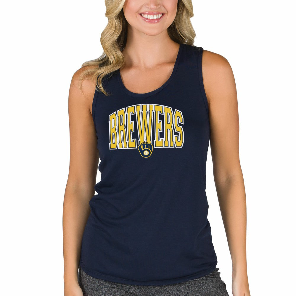Milwaukee Brewers Concepts Sport Women's Marathon Racerback Tank Top Online