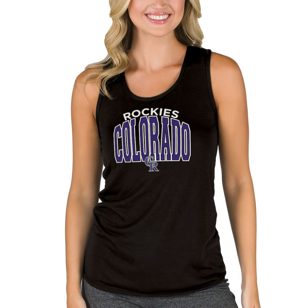 Colorado Rockies Concepts Sport Women's Marathon Racerback Tank Top Discount
