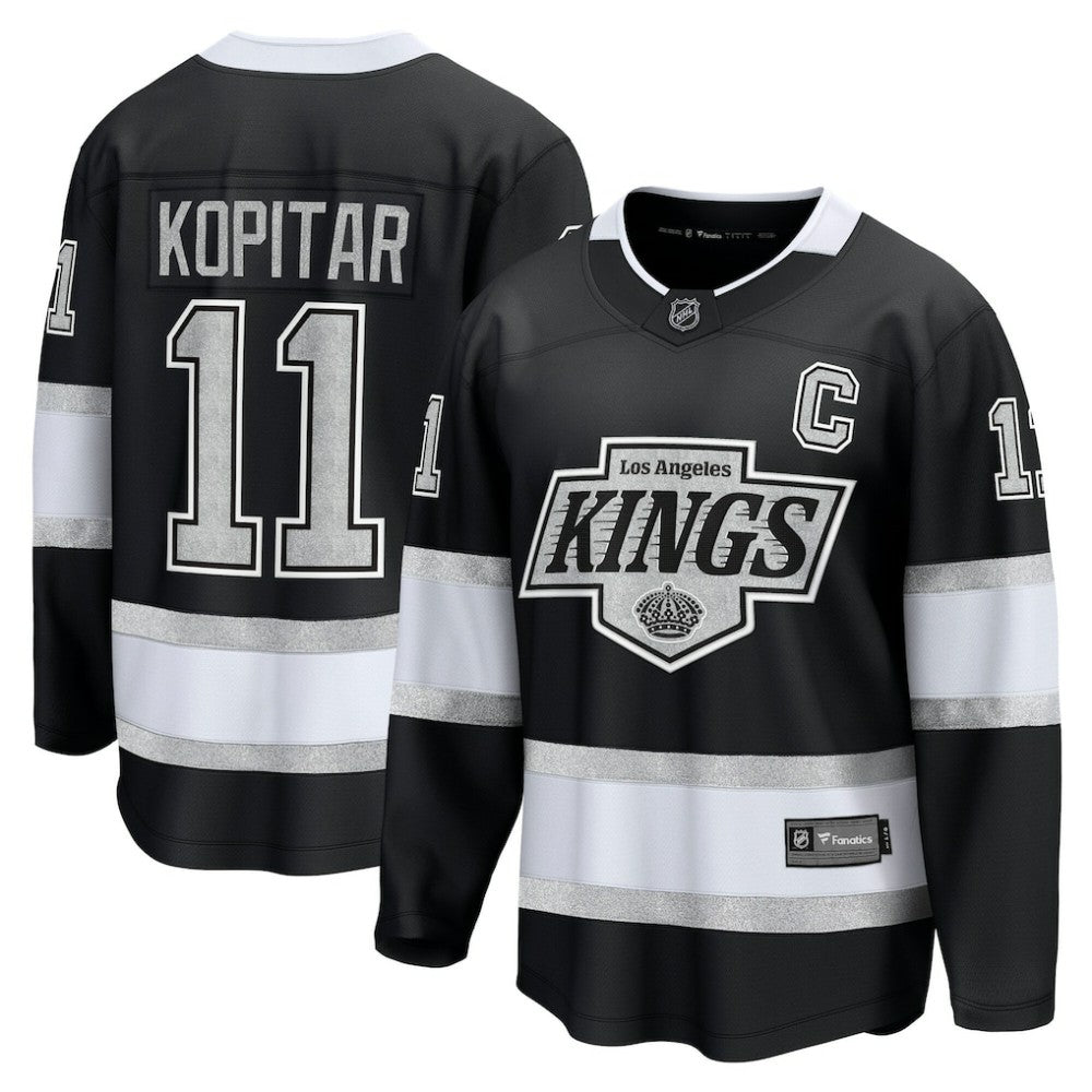 Anze Kopitar Los Angeles Kings Fanatics Home Premier Breakaway Player Jersey - Black | Fanatics online