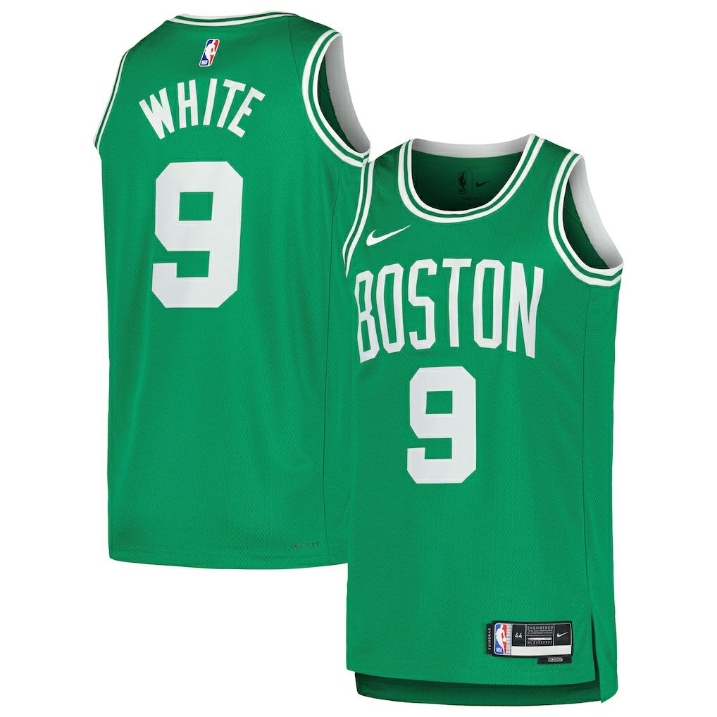 Nike Derrick White Boston Celtics Unisex Swingman Jersey Icon Edition Kelly Green