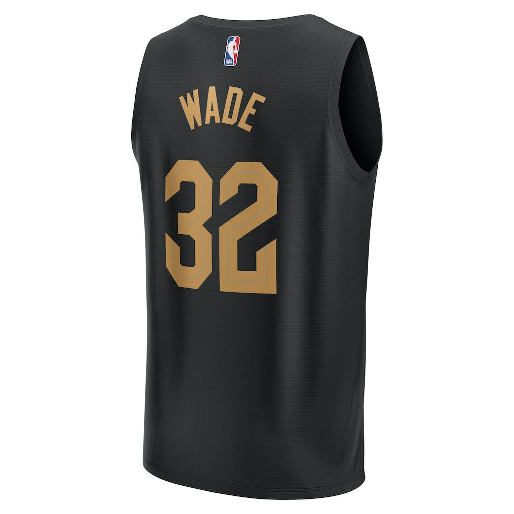 Fanatics Dean Wade Cleveland Cavaliers Youth Fast Break Replica Player Jersey Statement Editi- Black