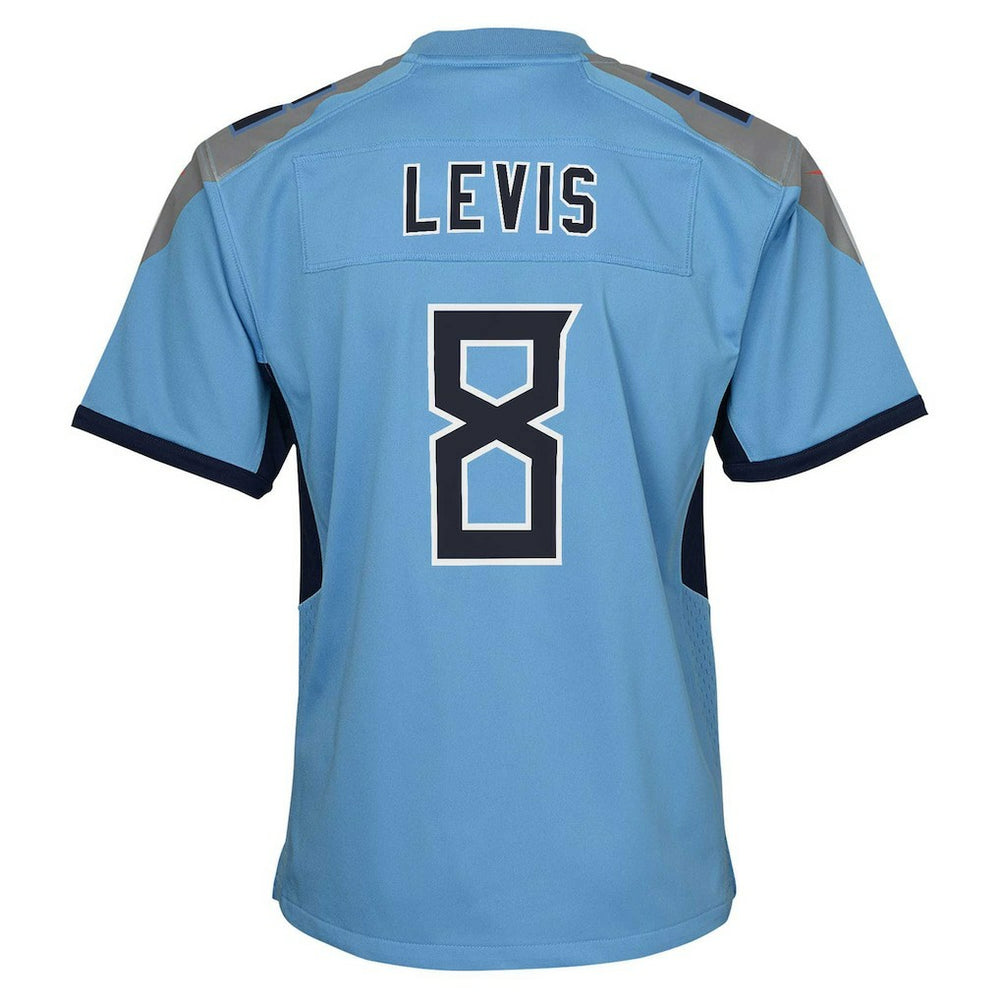 Will Levis Tennessee Titans Youth Game Jersey - Light Blue - Nike