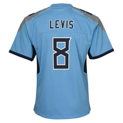 Will Levis Tennessee Titans Youth Game Jersey - Light Blue - Nike