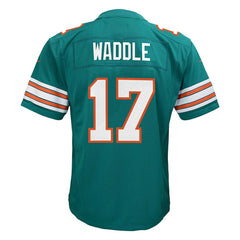 Jaylen Waddle Miami Dolphins Youth Game Jersey - Aqua - Nike