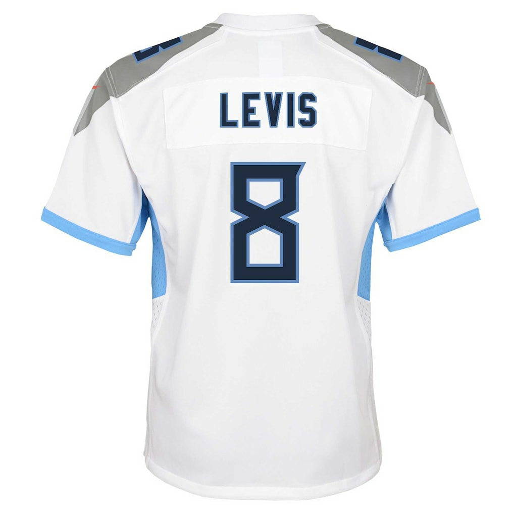 Will Levis Tennessee Titans Youth Game Jersey - White - Nike