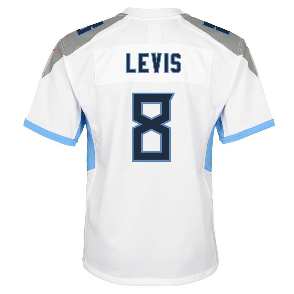 Will Levis Tennessee Titans Youth Game Jersey - White - Nike